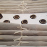 Large set of 8 napkins and napkin rings - Mallon Ireland